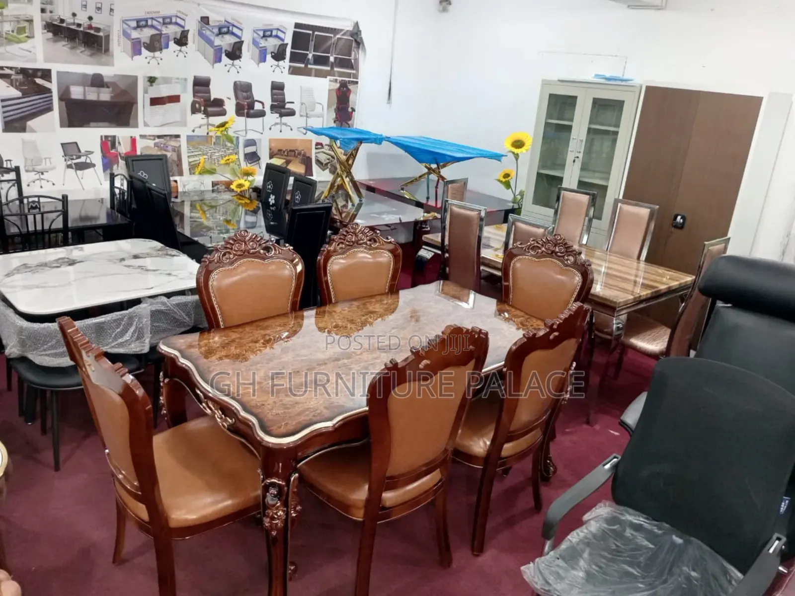 Royal Dinning Table With Six Chairs