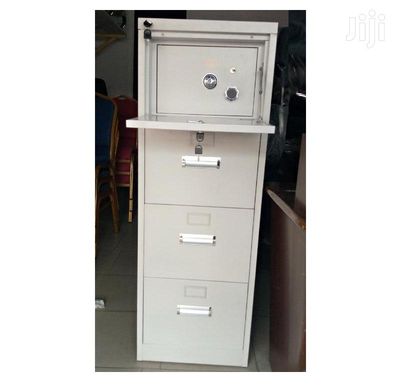 Metallic Cabinet With Safe