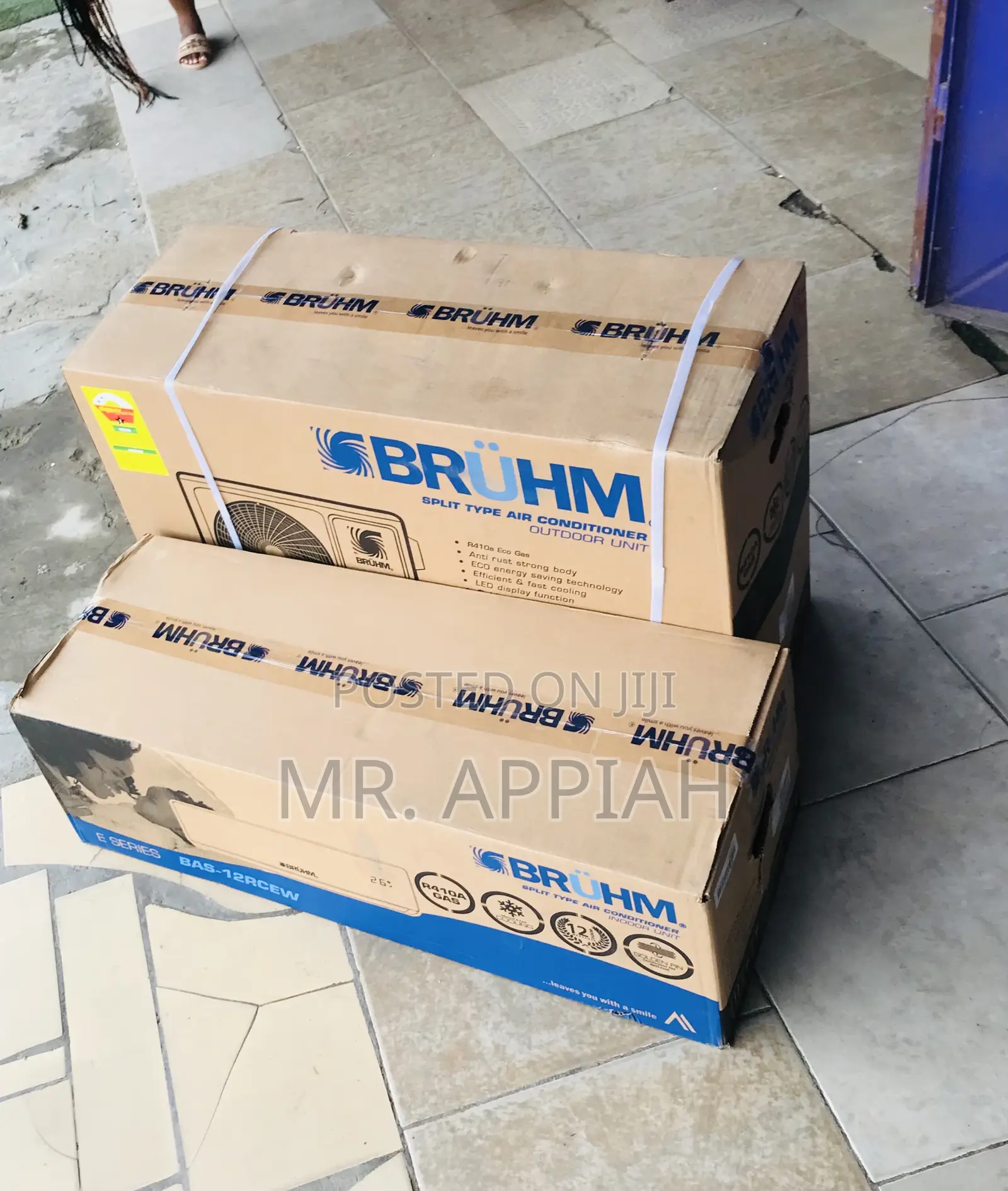 Super Cooling Bruhm 1.5hp Smart Inverter Air Conditioner.