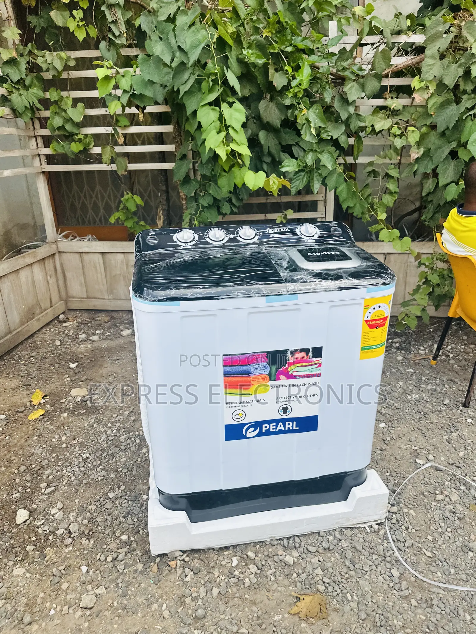 Washing Machine 10kg Topload Pearl Twintub for Wash and Spin