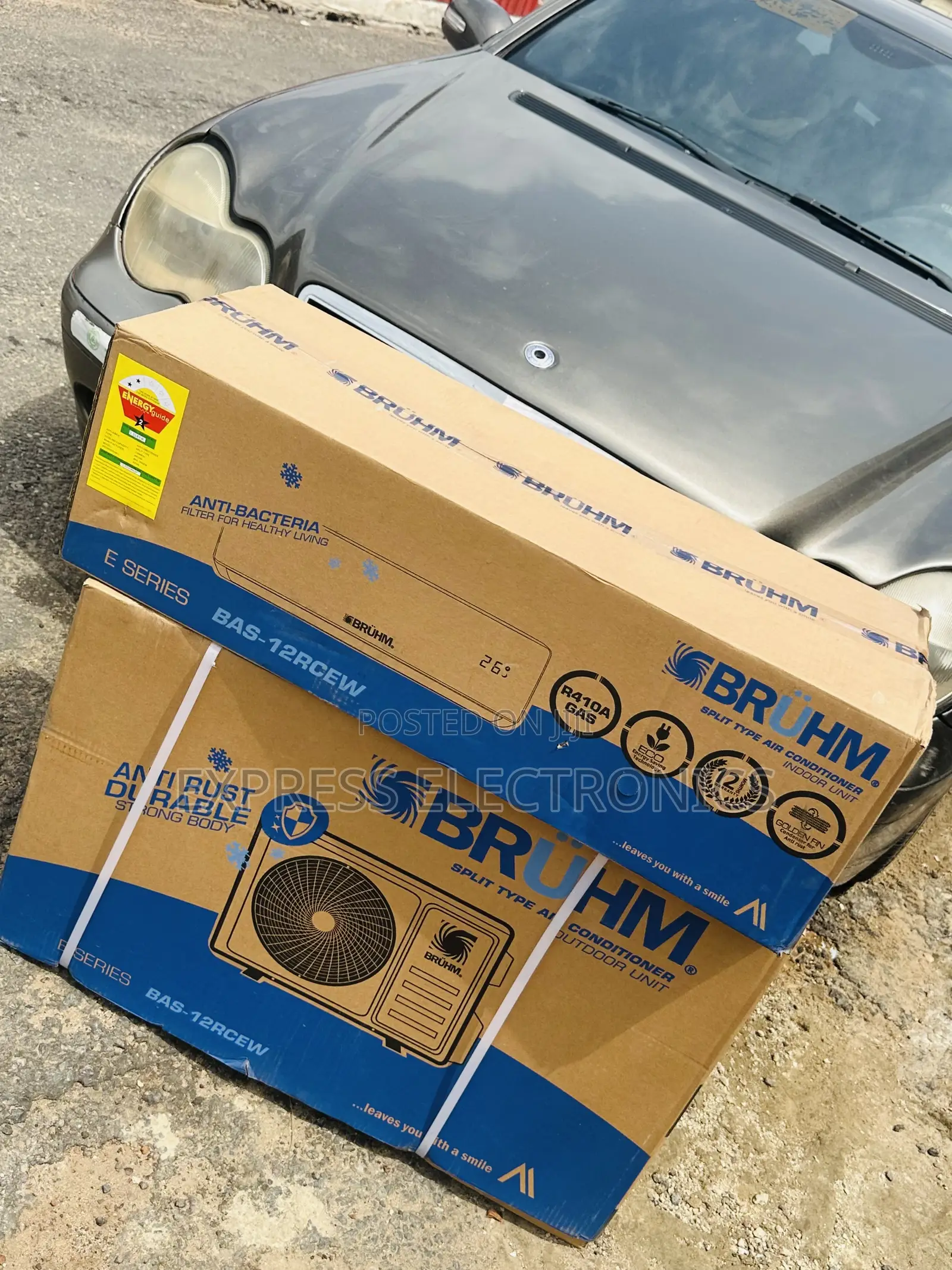 Low Noise Operations Split Inverter Bruhm 1.5hp