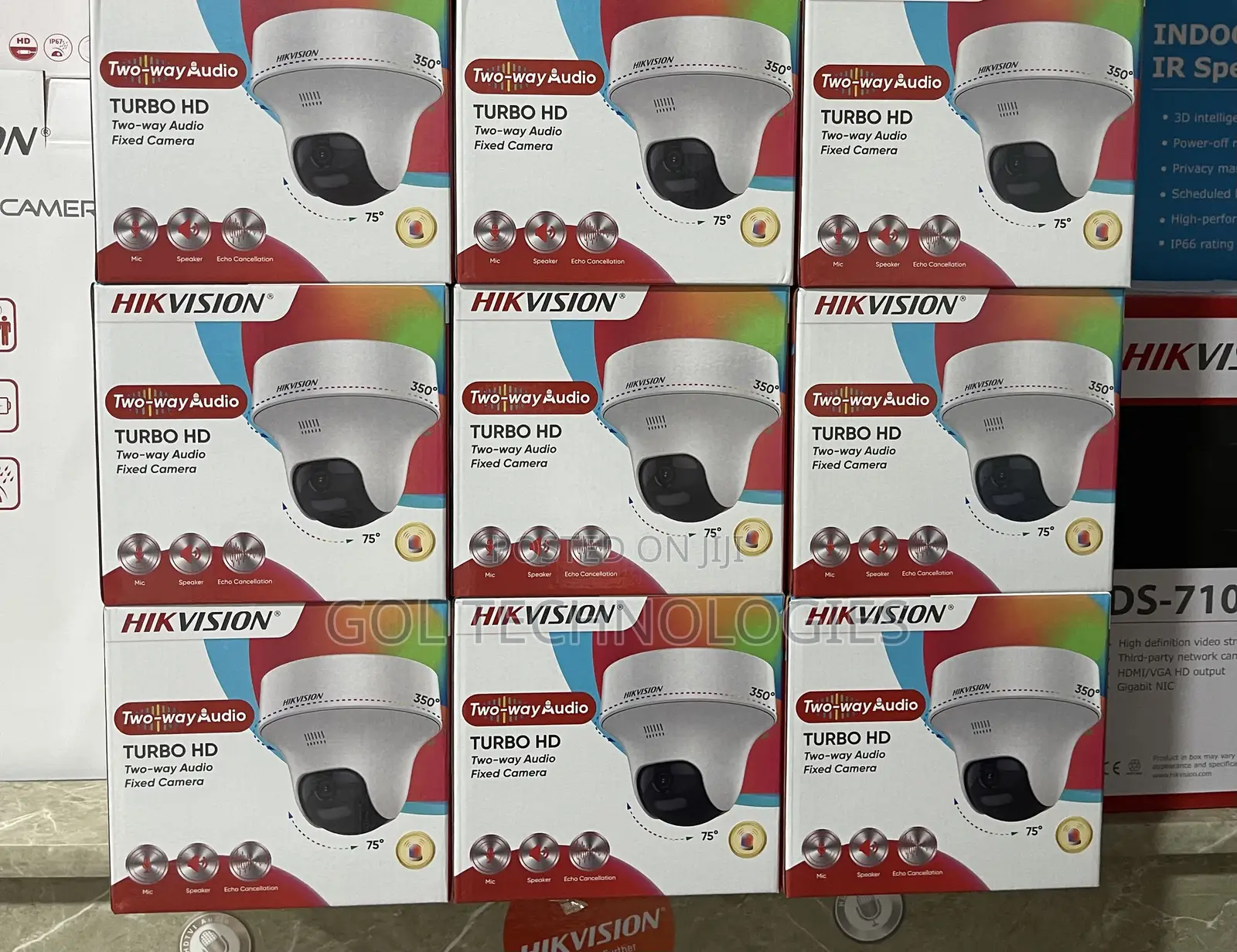 Hikvision 2way Audio Camera With Siren 2mp Analog PTZ Camera