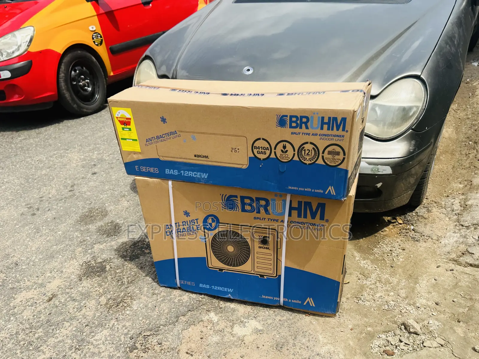 Copper Condenser Pipe Split R410 Gas Bruhm 1.5hp