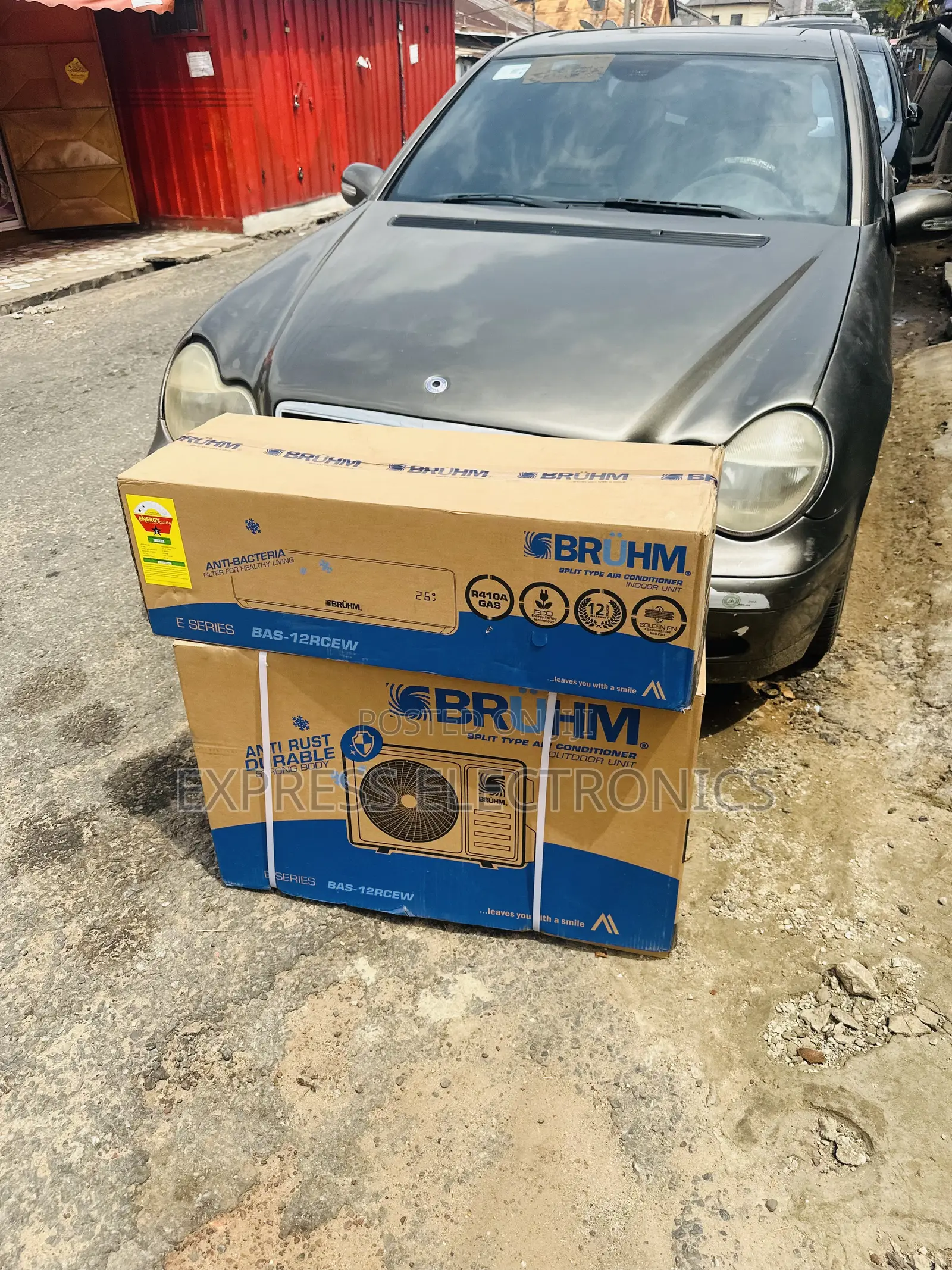 360 Degrees Air Supply Split Inverter Bruhm 2.5hp