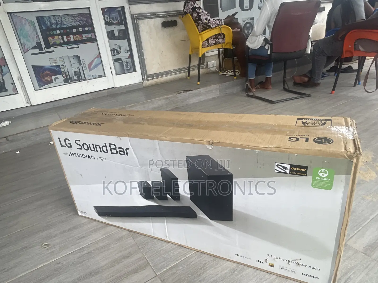 For Televisions, for Music Players(LG SP7R 7.1C Soundbar)