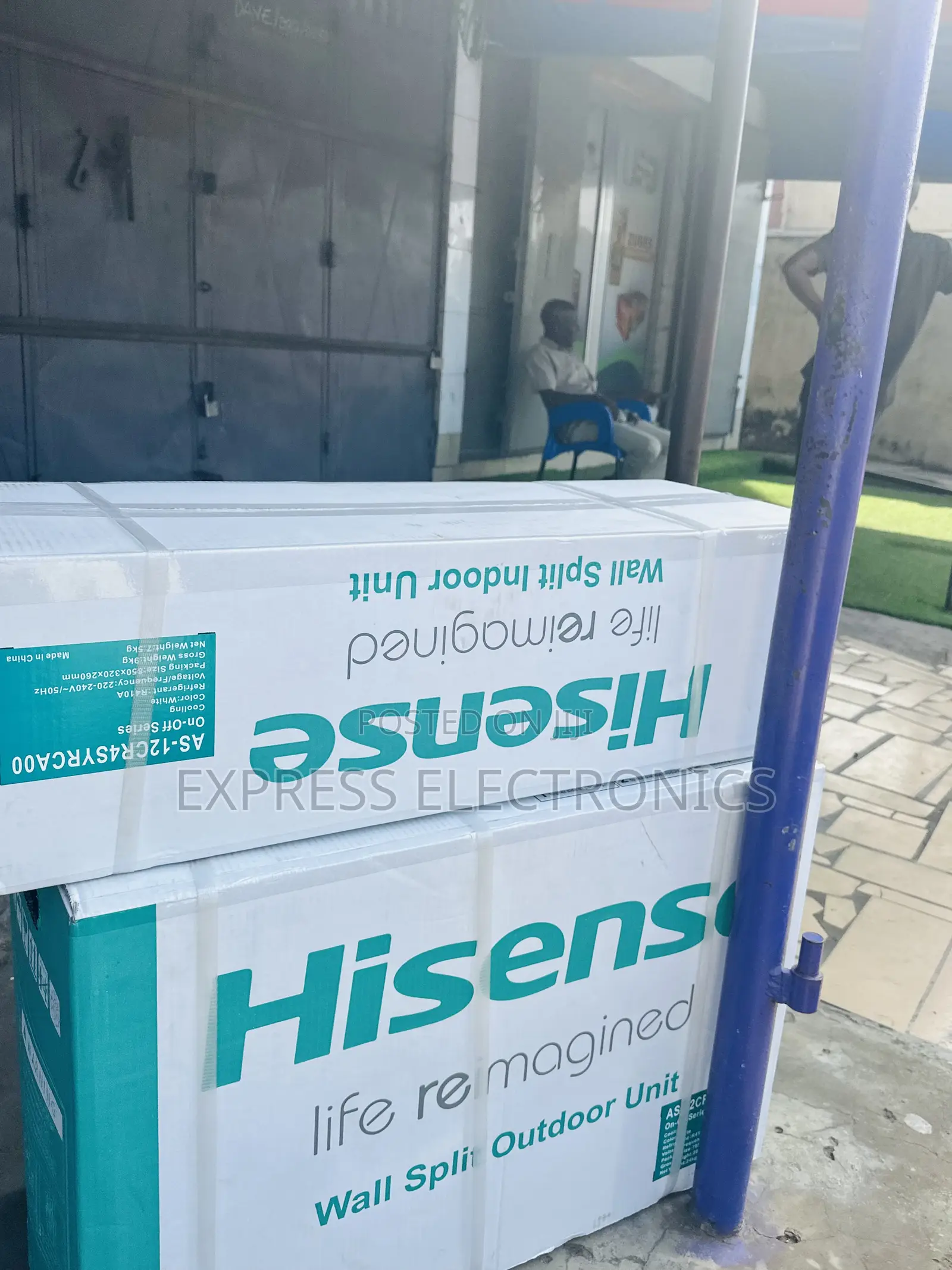 360 Degrees Air Supply Split R410 Gas Hisense 1.5hp