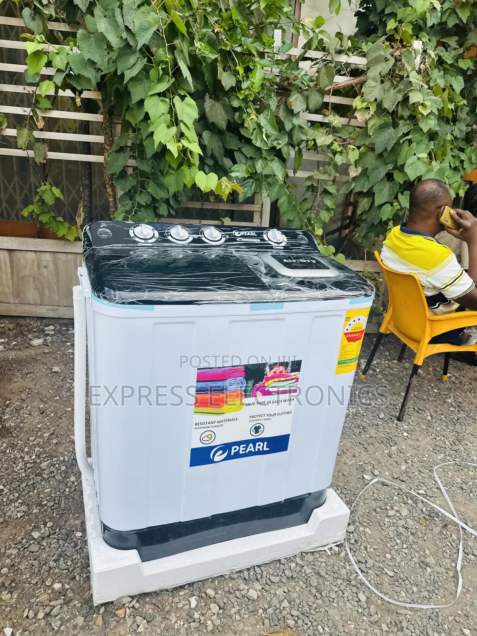 Fast Dewatering WM Pearl 10kg Topload