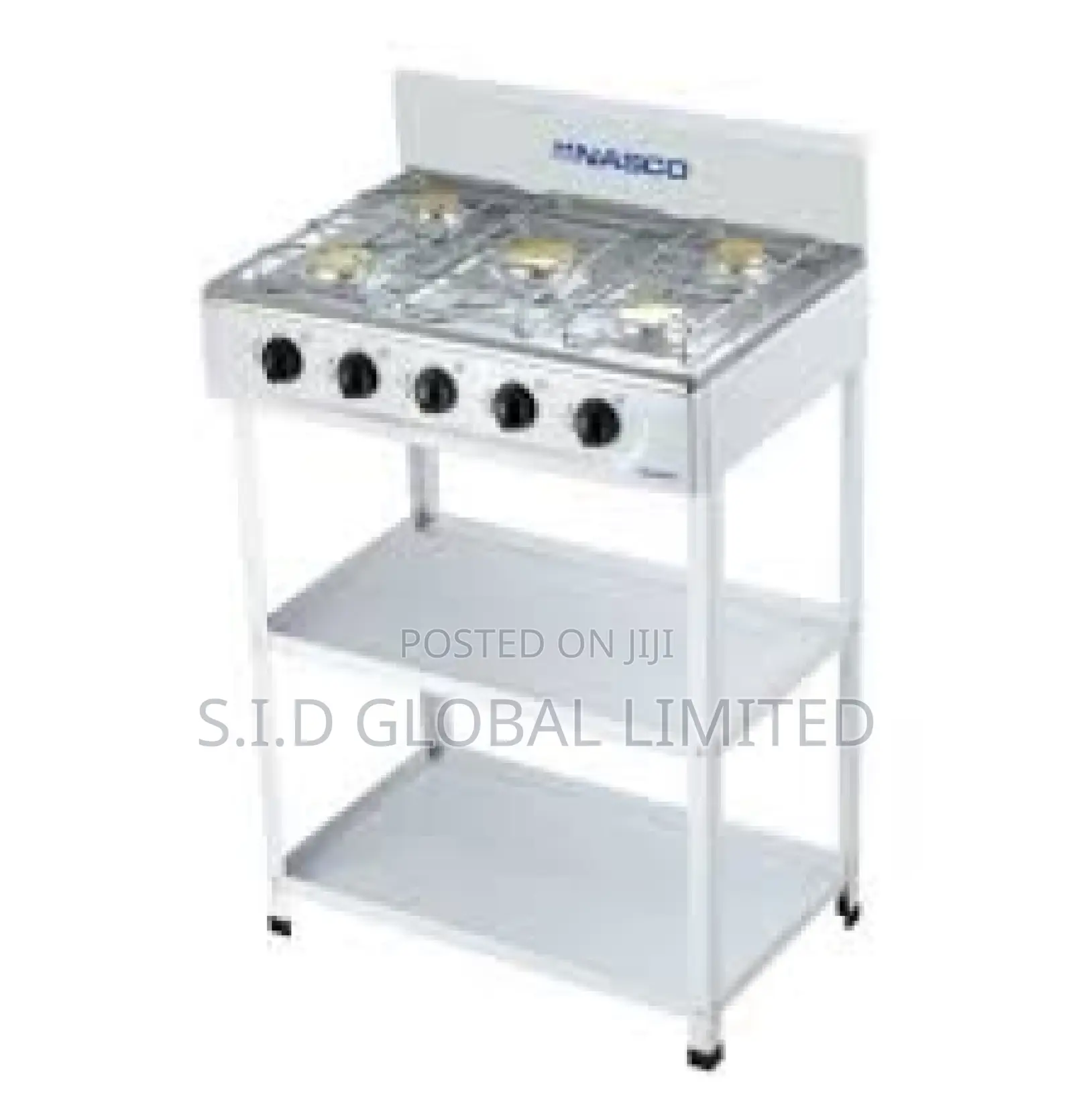 Classy Craftsmanship With NASCO-5-BURNER-GAS-STOVE