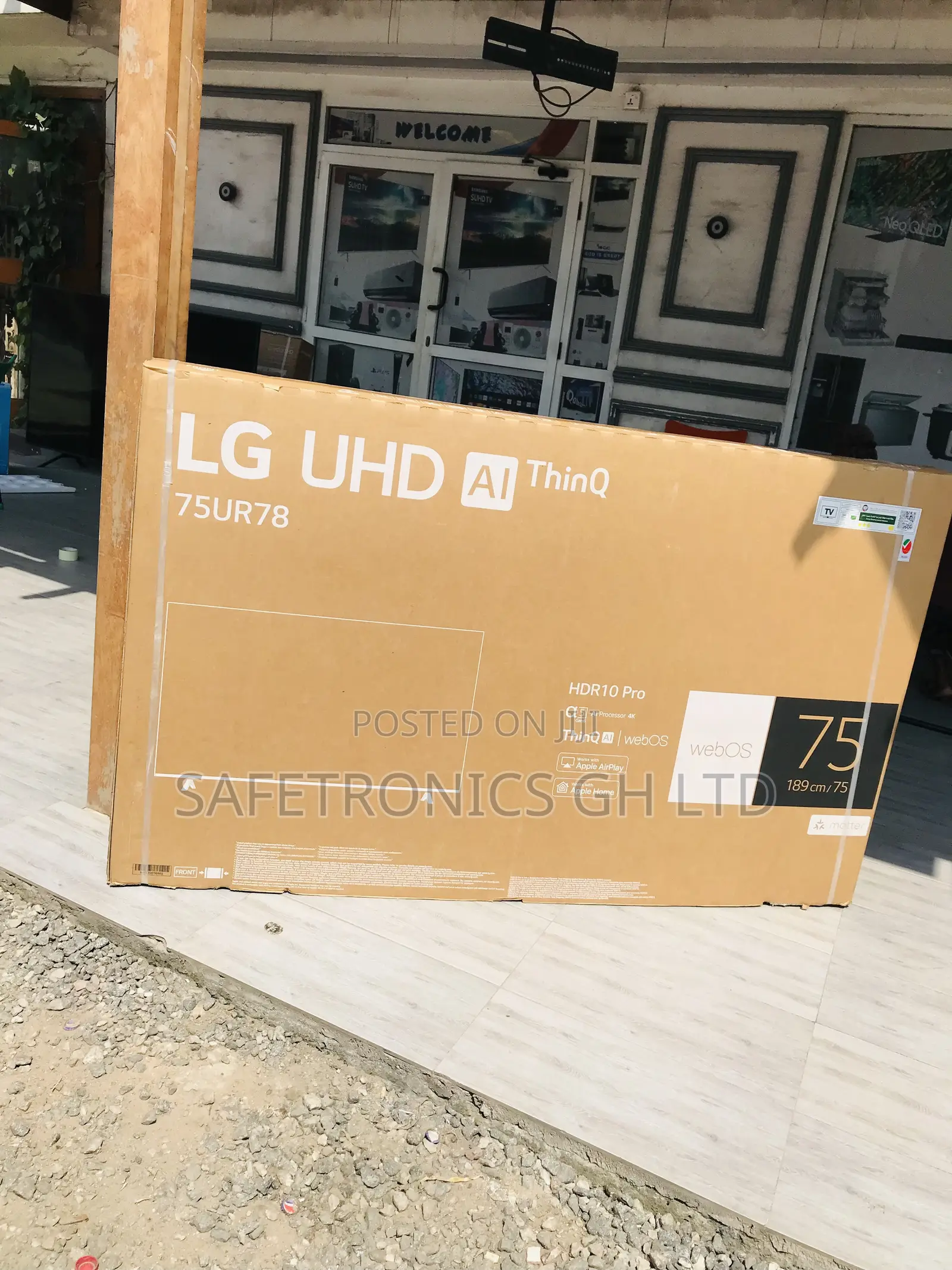 Get Quality Lg 75 Inch Smart Led Uhd Android Ur78 Tv