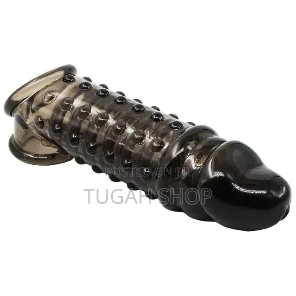 Silicone Cock Sleeve,Reusable Penis Extension, Delayed Ejacu