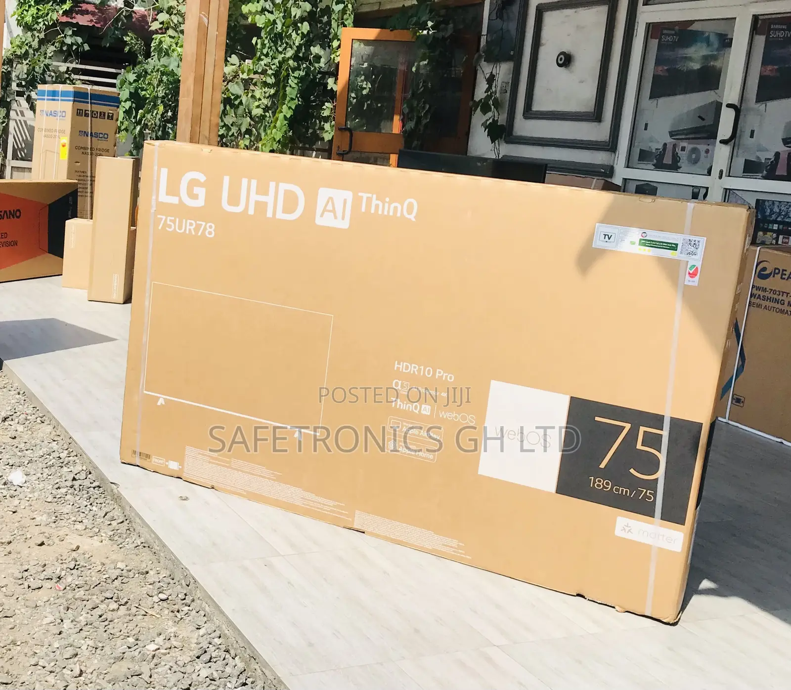 Lg 75 Inch Smart Uhd Wedos Ur78 Android Tv