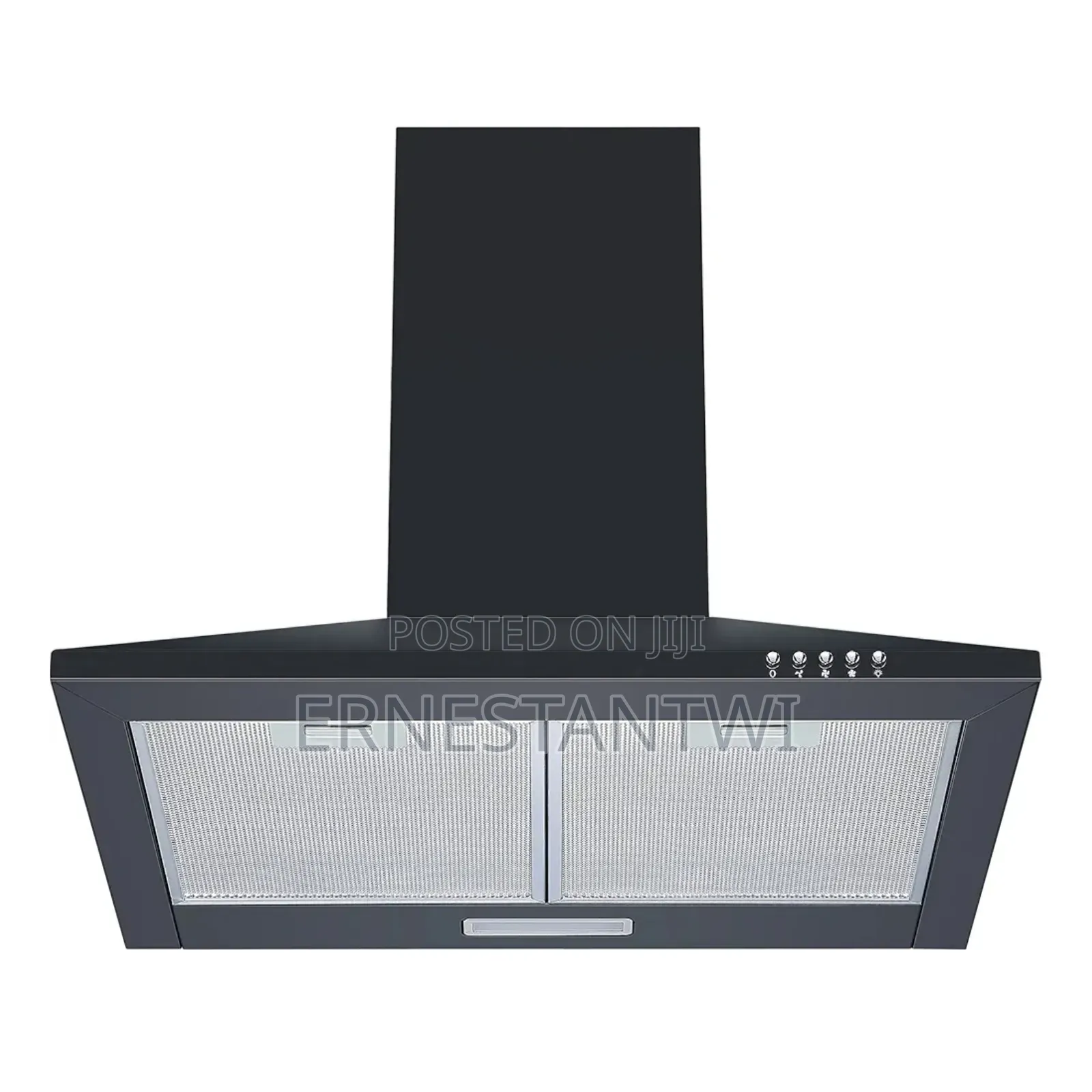Cookology CH600BK 60cm Chimney Cooker Hood in Black