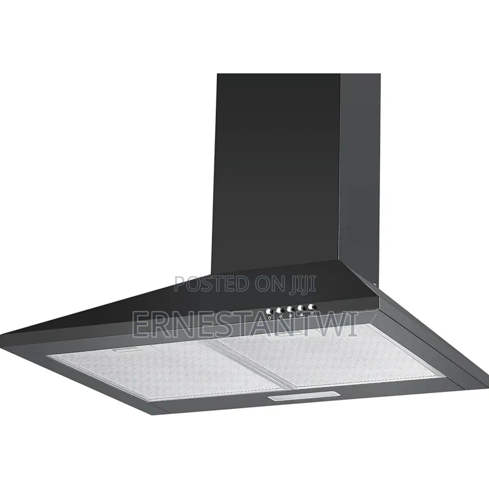 Cookology CH600BK 60cm Chimney Cooker Hood in Black