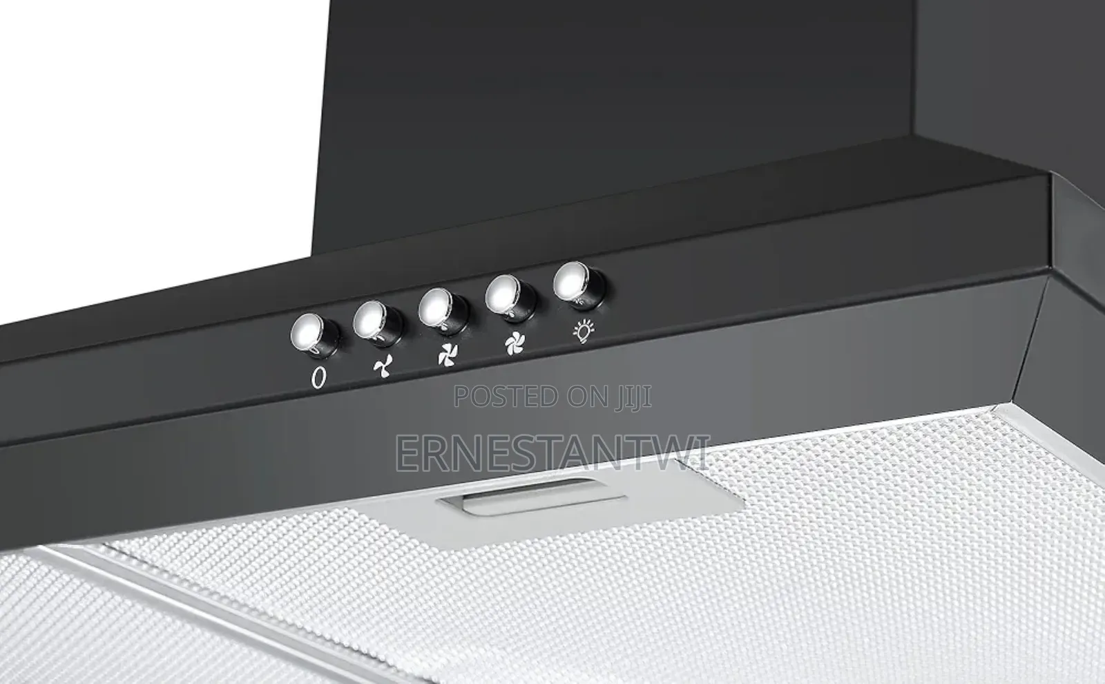 Cookology CH600BK 60cm Chimney Cooker Hood in Black