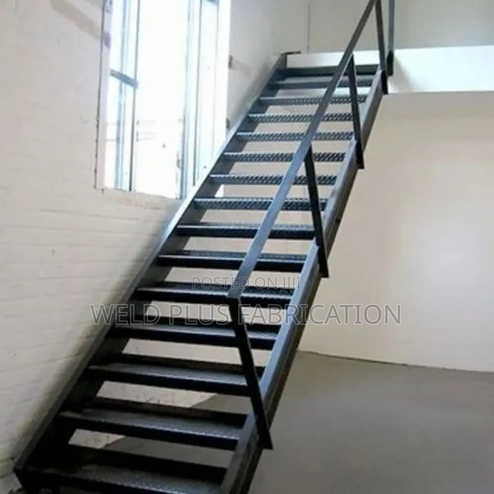 Fabricated Metal Staircase