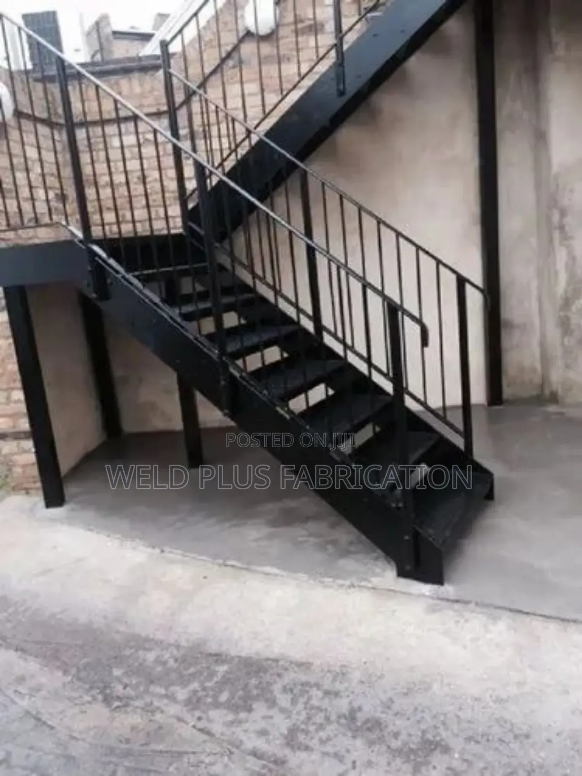 Fabricated Metal Staircase