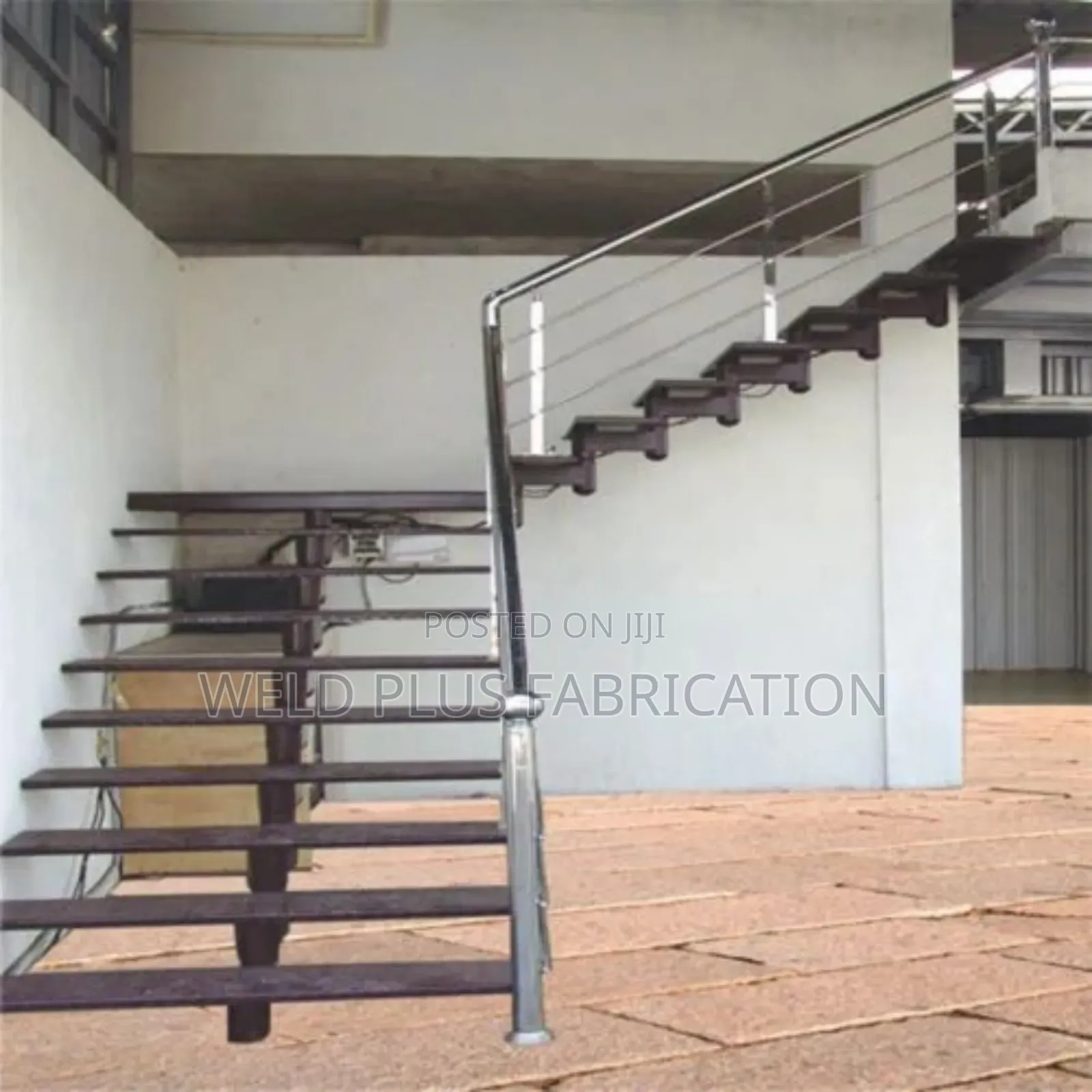 Fabricated Metal Staircase