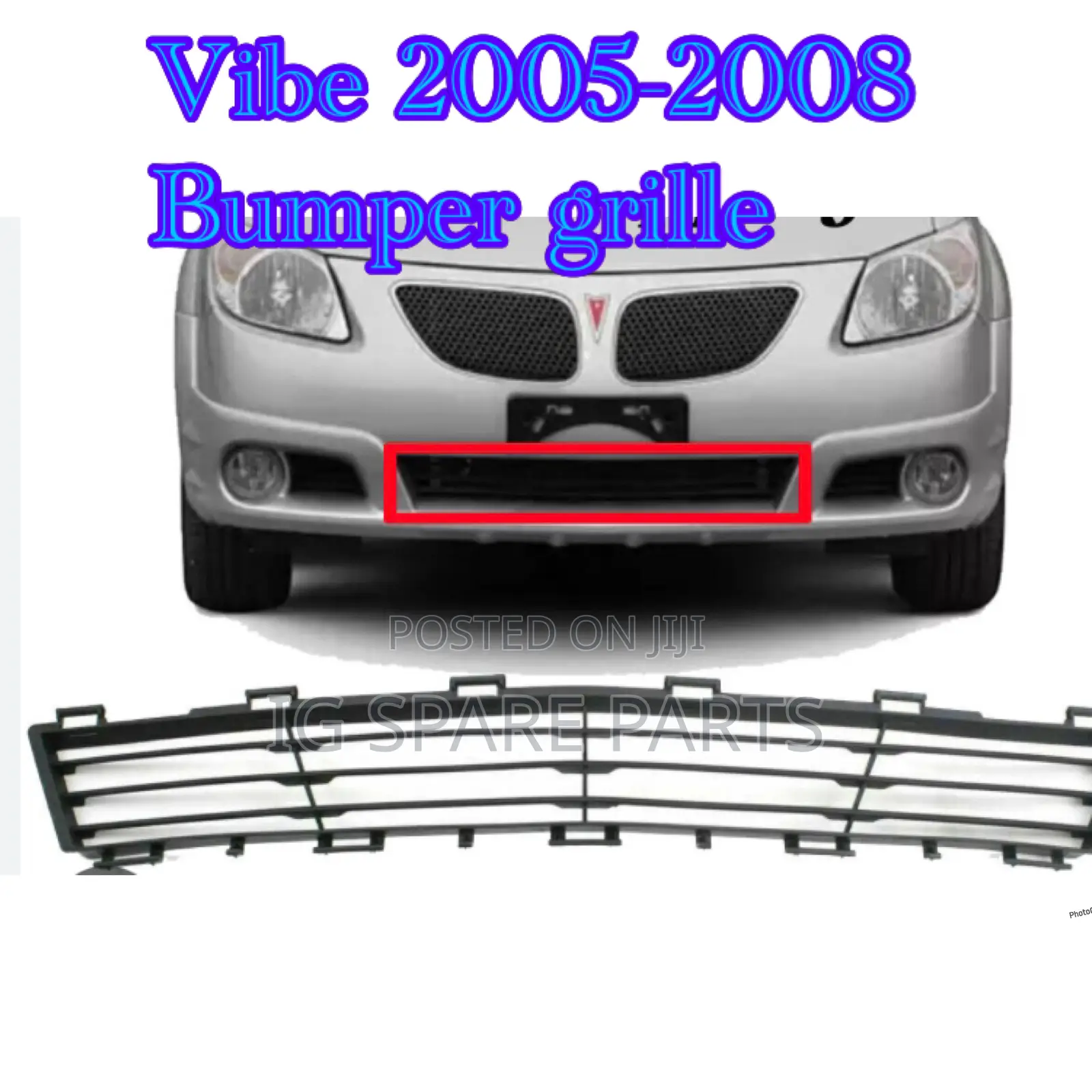 Pontiac Vibe 2005-2008 Down Grille