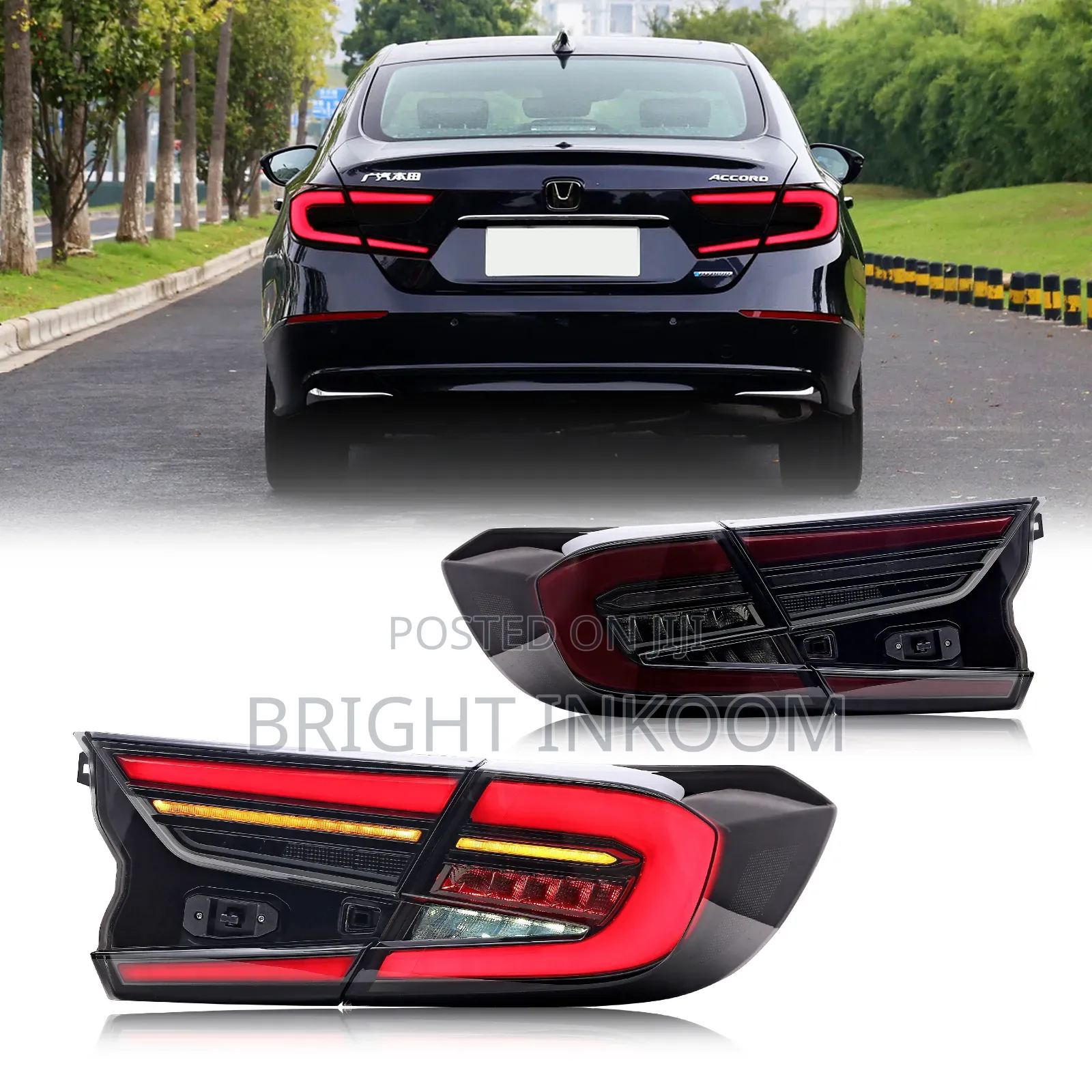 Honda Accord 2017 2018 2020 Led Tail Light