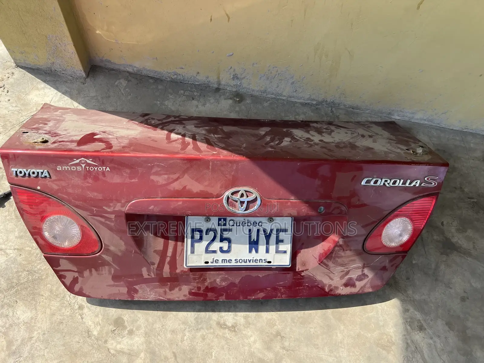 Toyota Corolla 2008 Boot