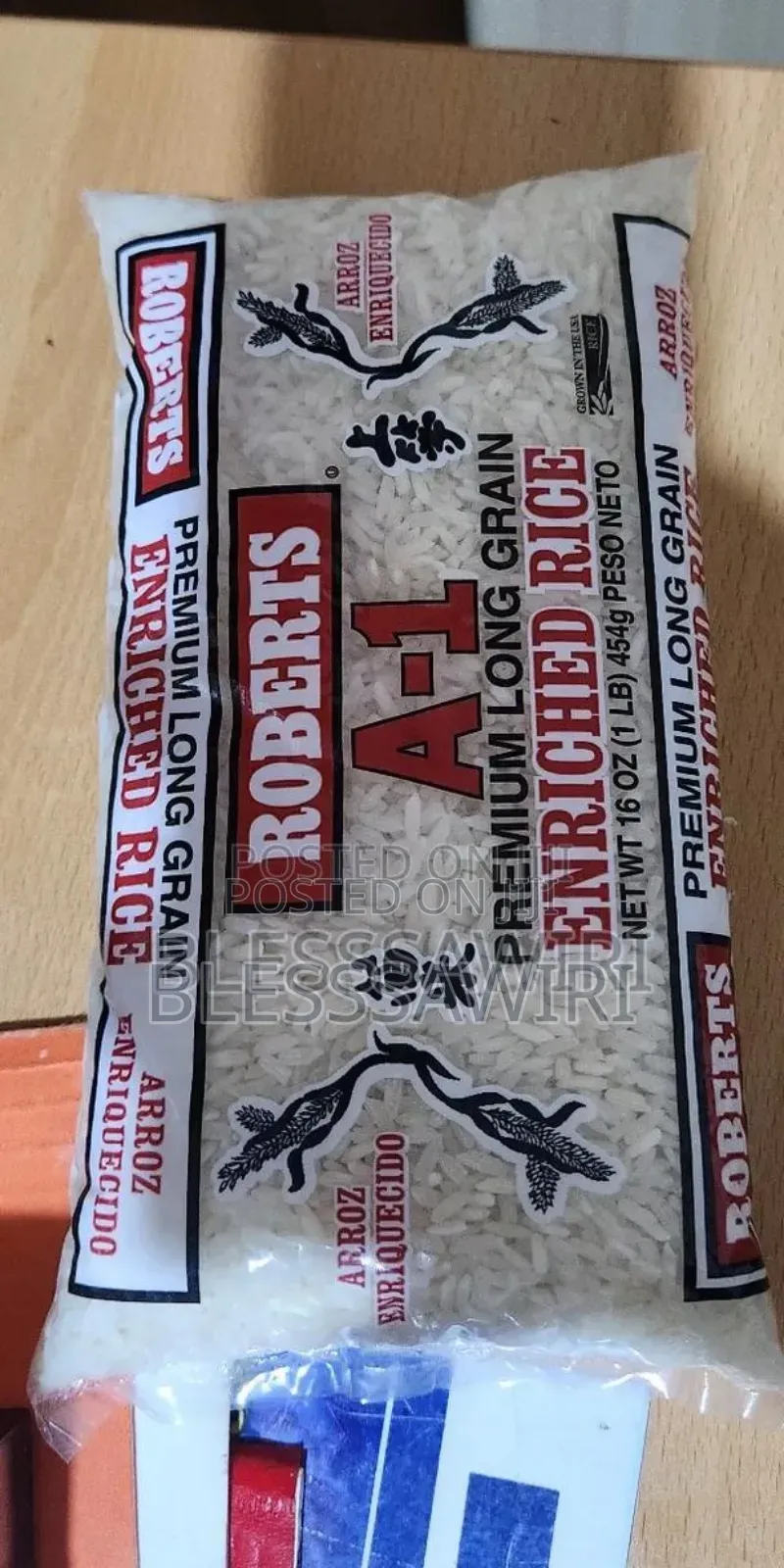 American Robert's Enriched Rice a-1 Premium Long Grain