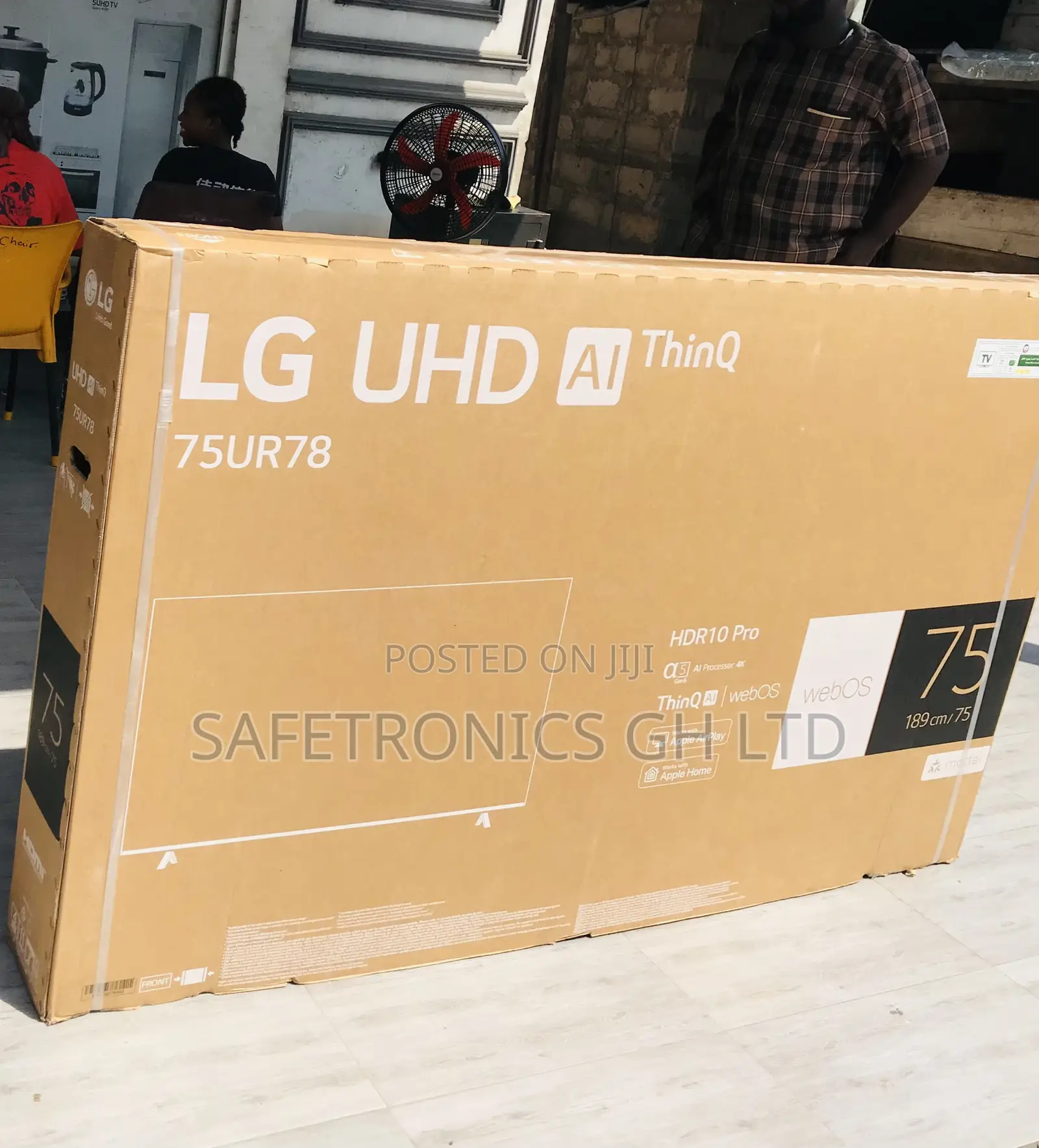 Sleek 75 Inch Smart Led Uhd Lg 75ur78000