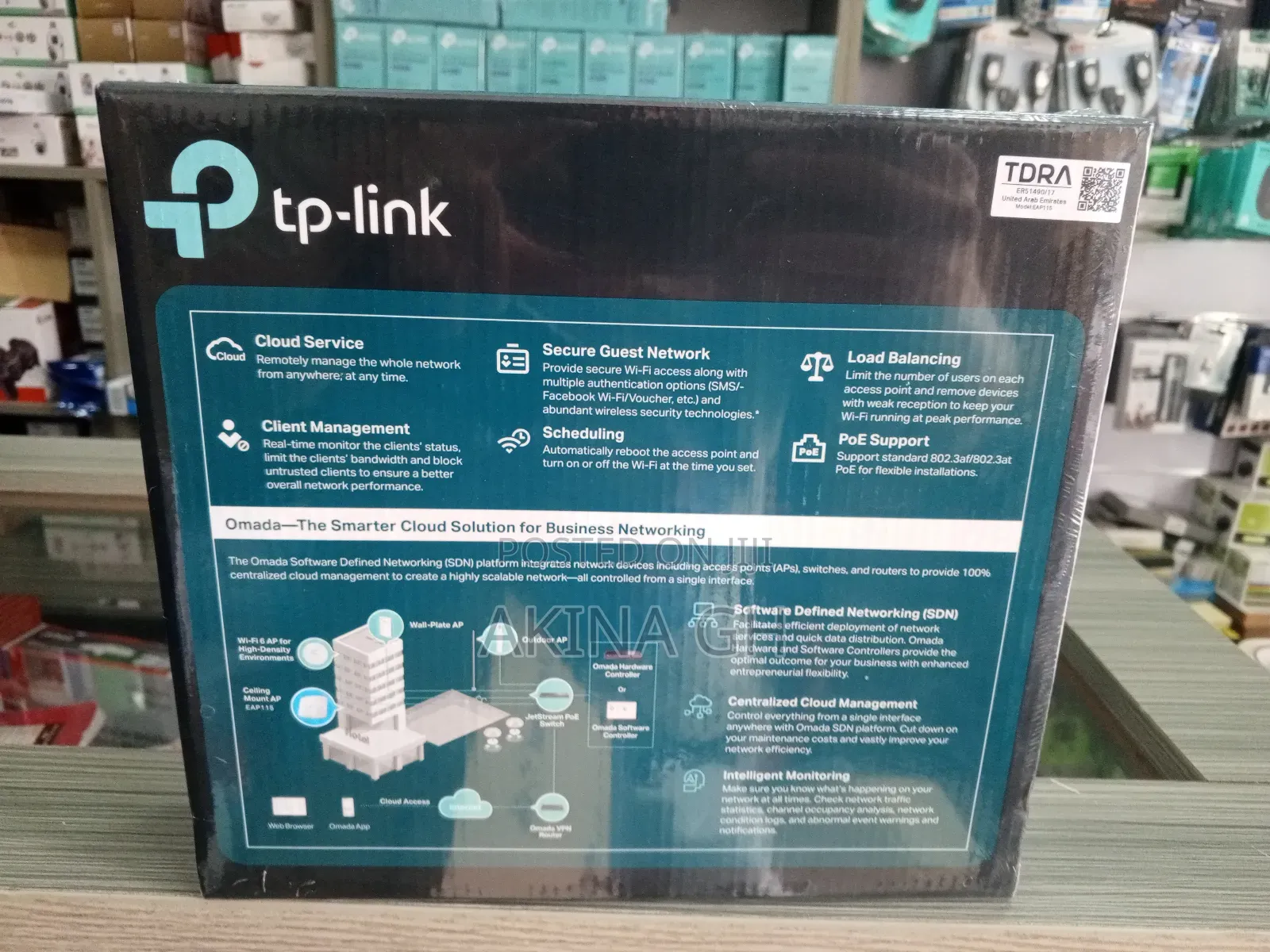 Tp-Link Eap115 Indoor Access Point 300mbps