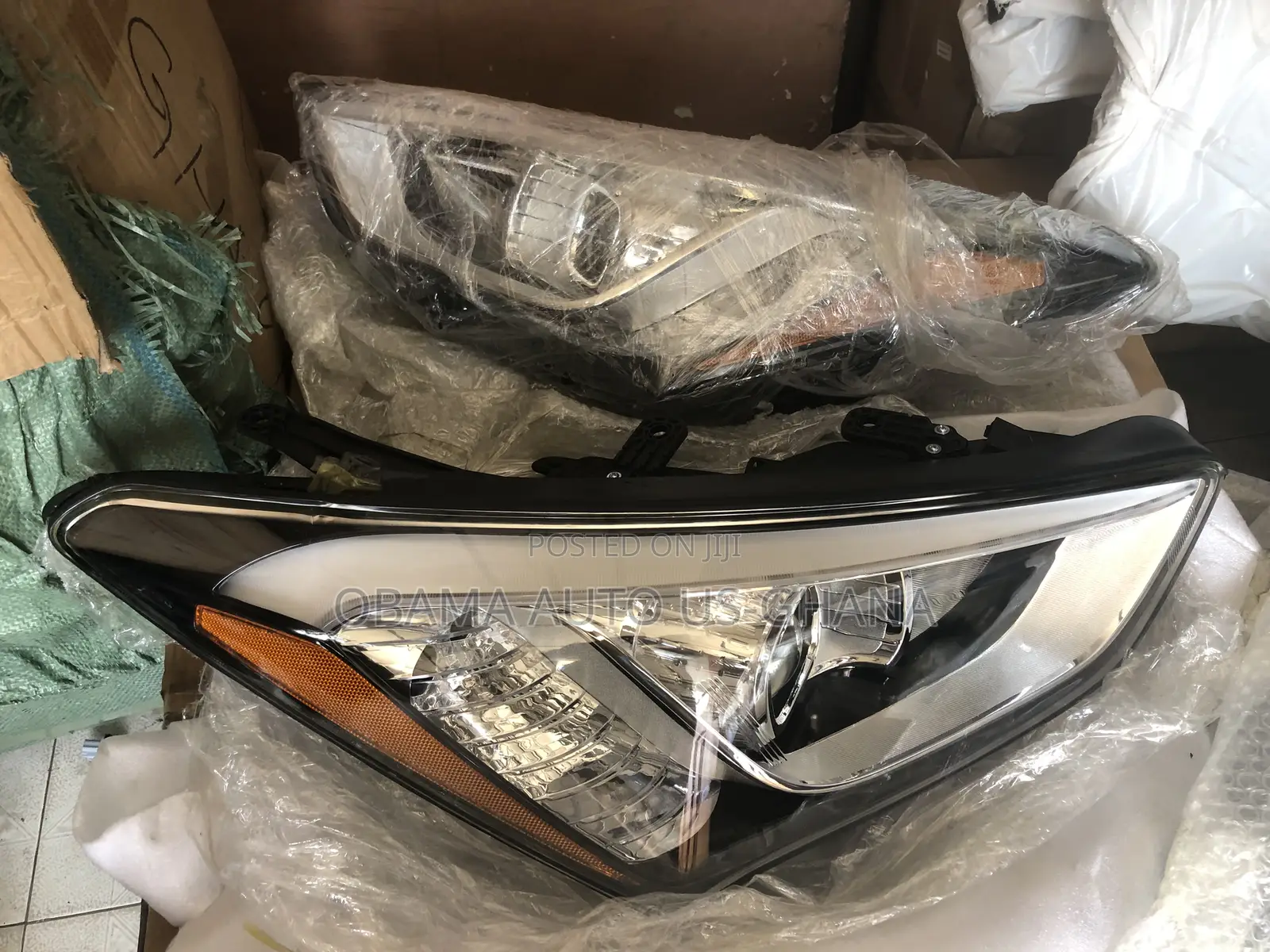 Santafe Santa Fe 2014 Headlight Led 2013 2014 2015 2016 Head Light Led
