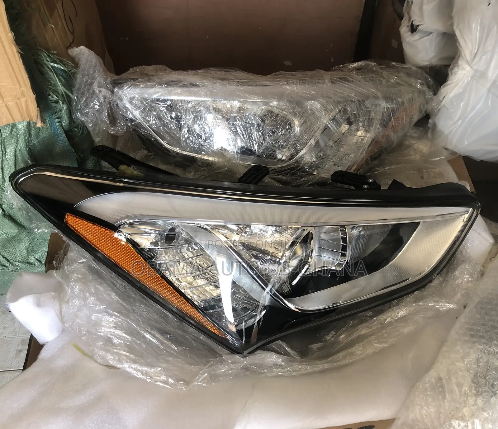 Santafe Santa Fe 2014 Headlight Led 2013 2014 2015 2016 Head Light Led