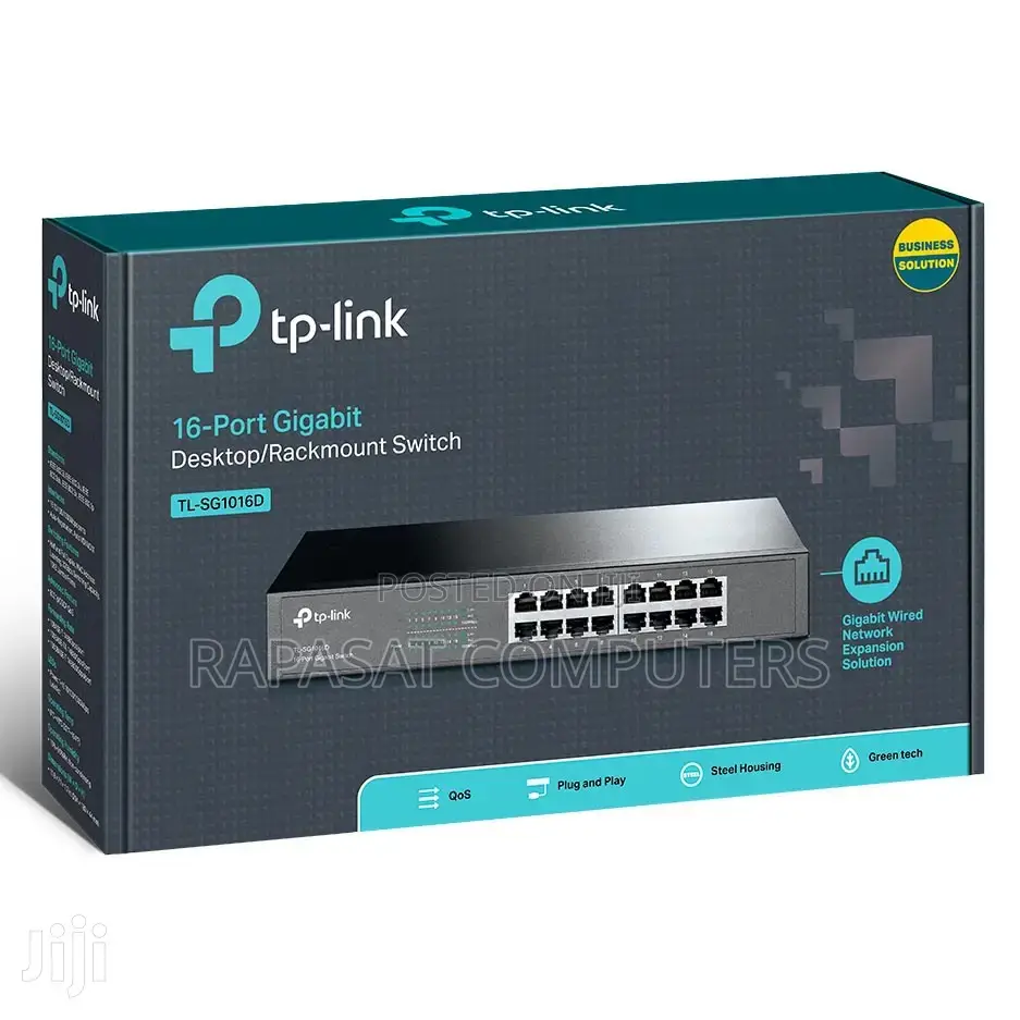 Newly Arrived Tp-Link 16-Port Tl-Sg1016d Gigabit Switch