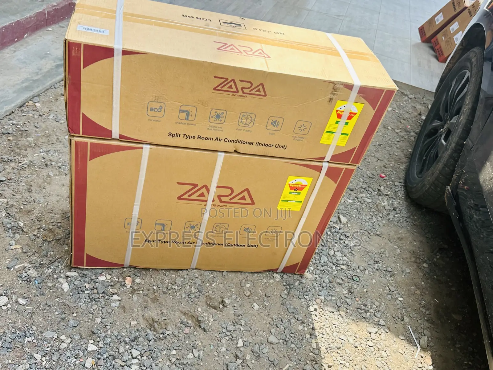 Lovely New Sleek Air Conditioner Zara 2.5hp Black Mirror