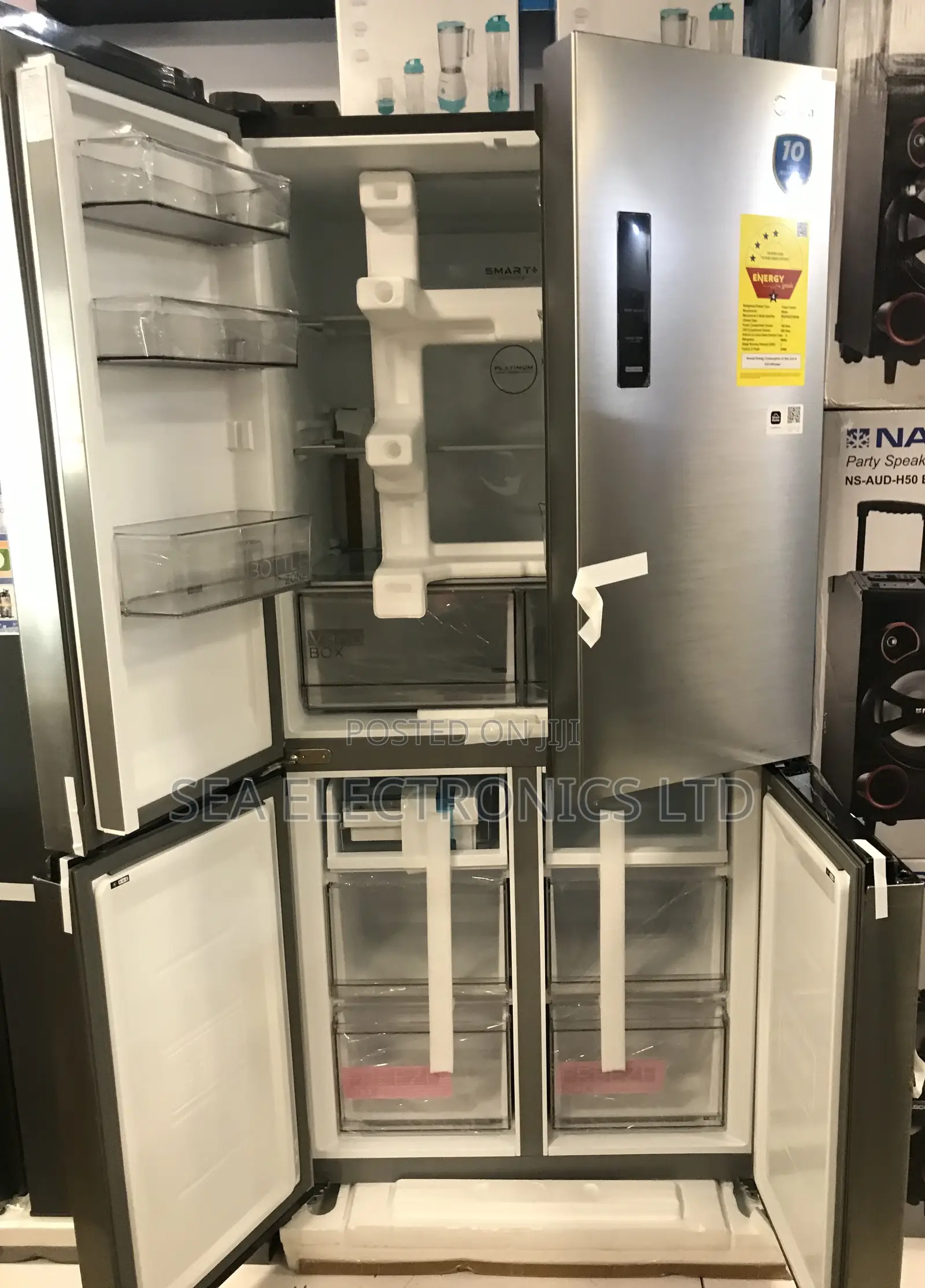 Super Cool Midea 474 Litres French Door Fridge