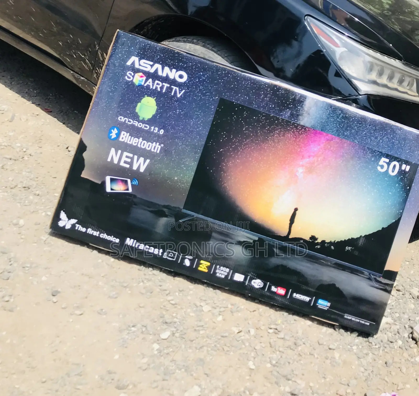 Great Offer on Led Crystal 50 Inch Smart Asano Tv