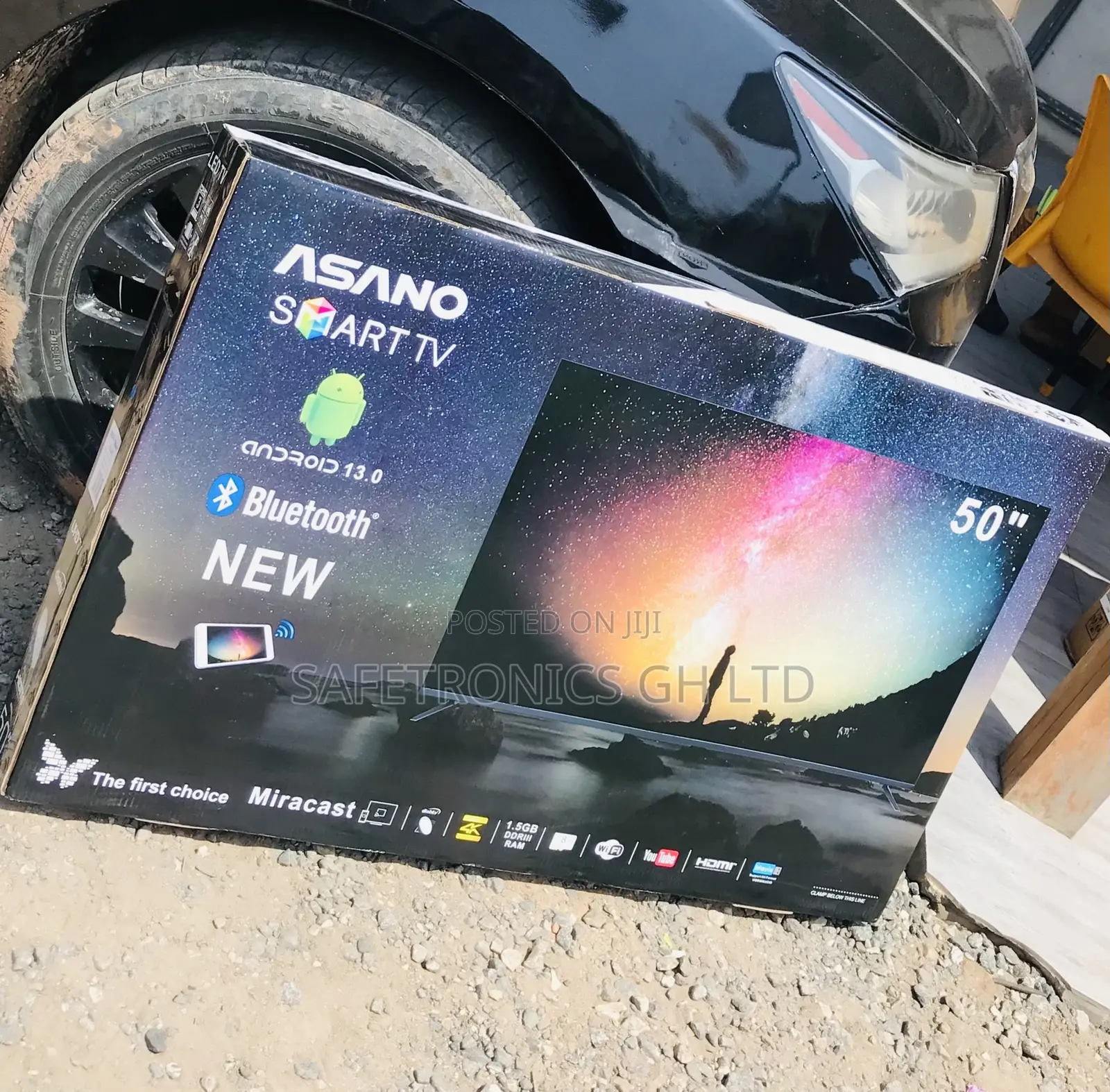 Great Offer on Led Crystal 50 Inch Smart Asano Tv