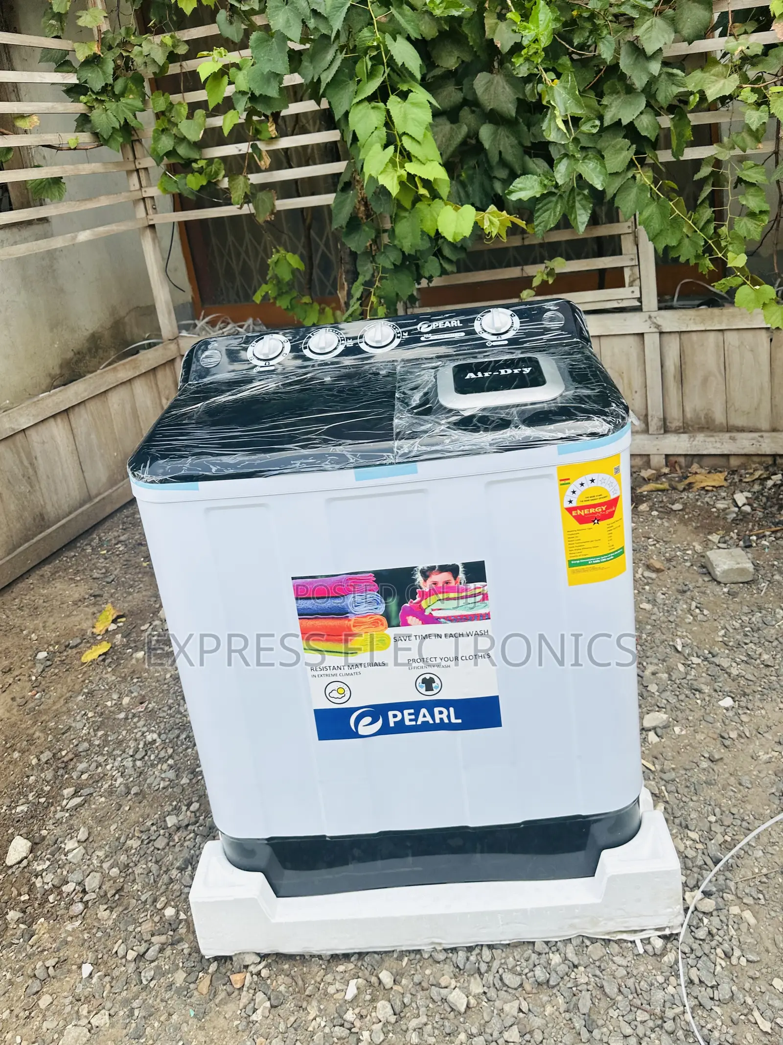 Durable Materials Washing Machine 10kg Pearl