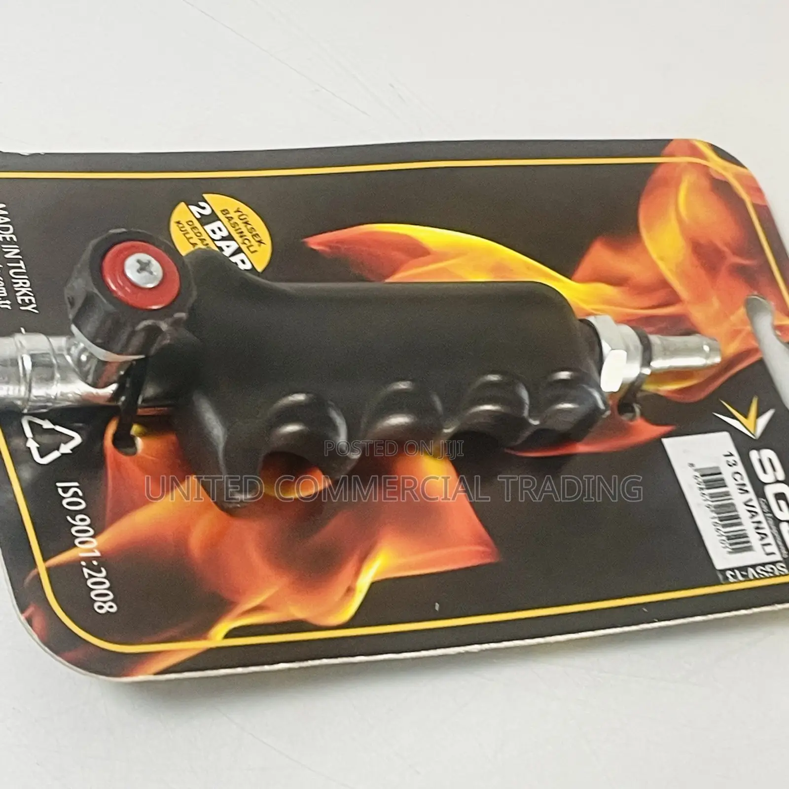 Gas Torch With Valve (13cm)