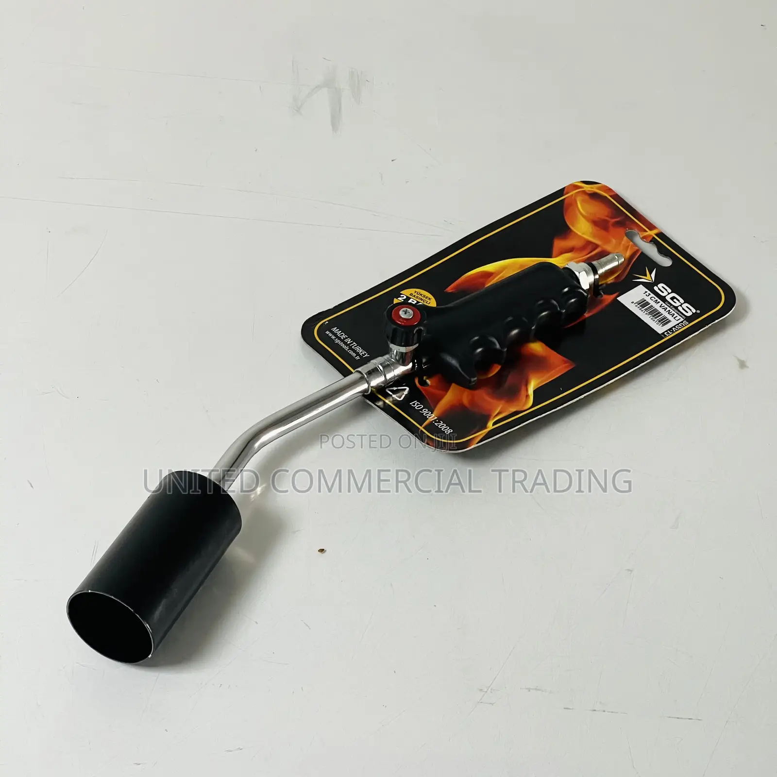 Gas Torch With Valve (13cm)