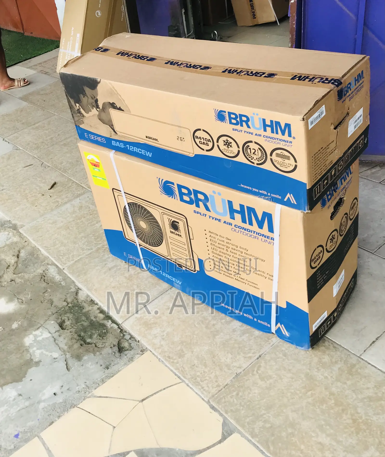 Reliable Bruhm 1.5hp Non Inverter Electric Ac.