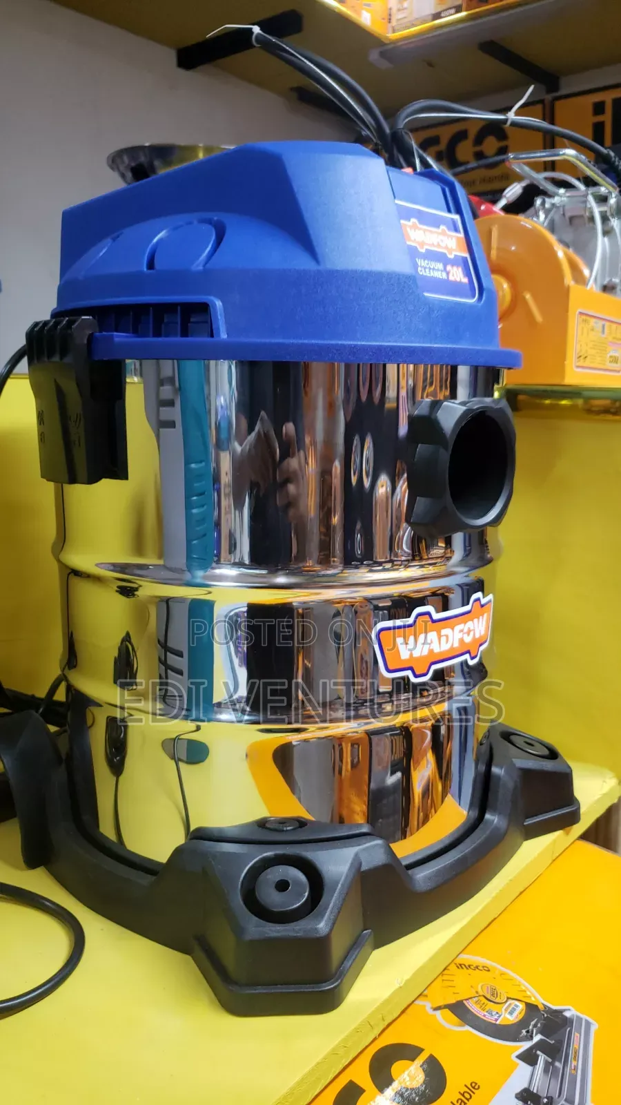 Wadfow Dry Wet 20litres Vacuum Cleaner