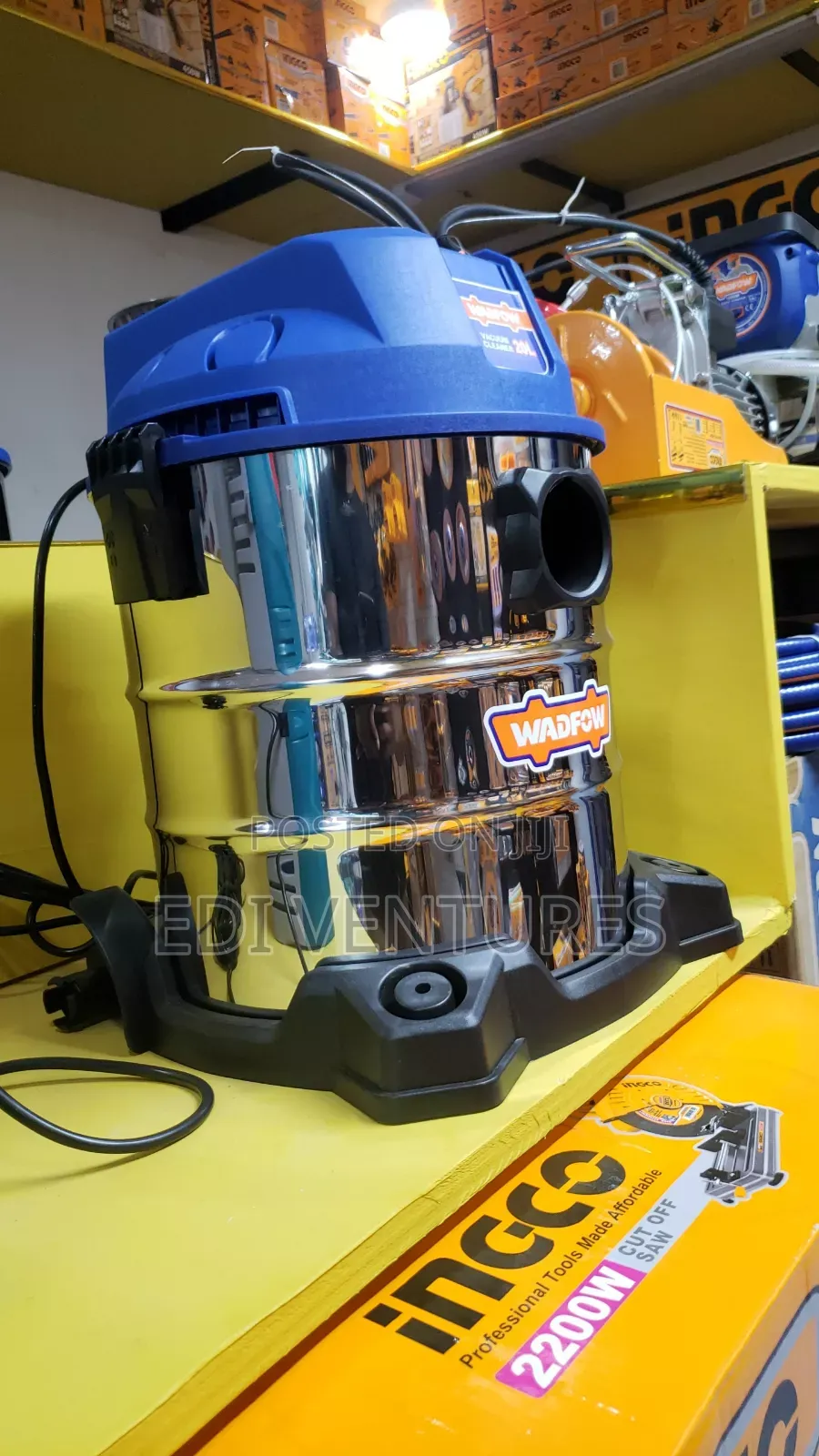Wadfow Dry Wet 20litres Vacuum Cleaner