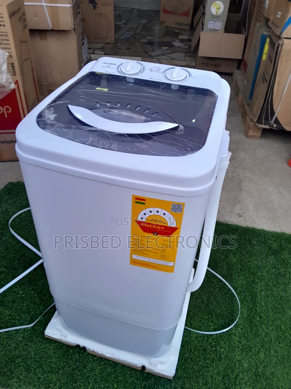 Decakila Durable Washing Machine 7kg Top Load