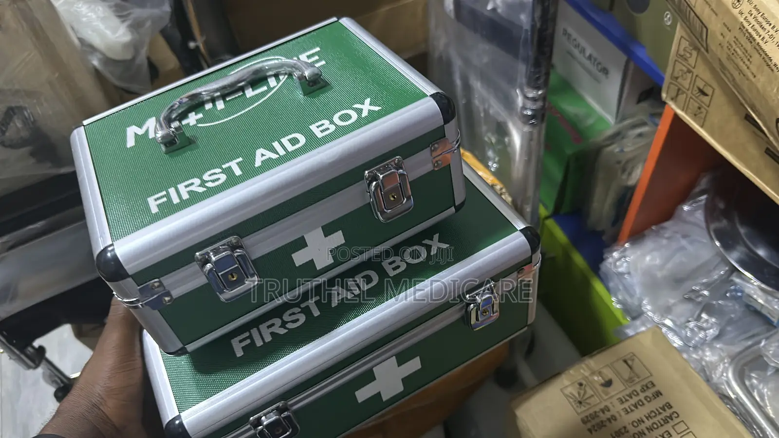 First Aid Box(Unpacked/Metal)