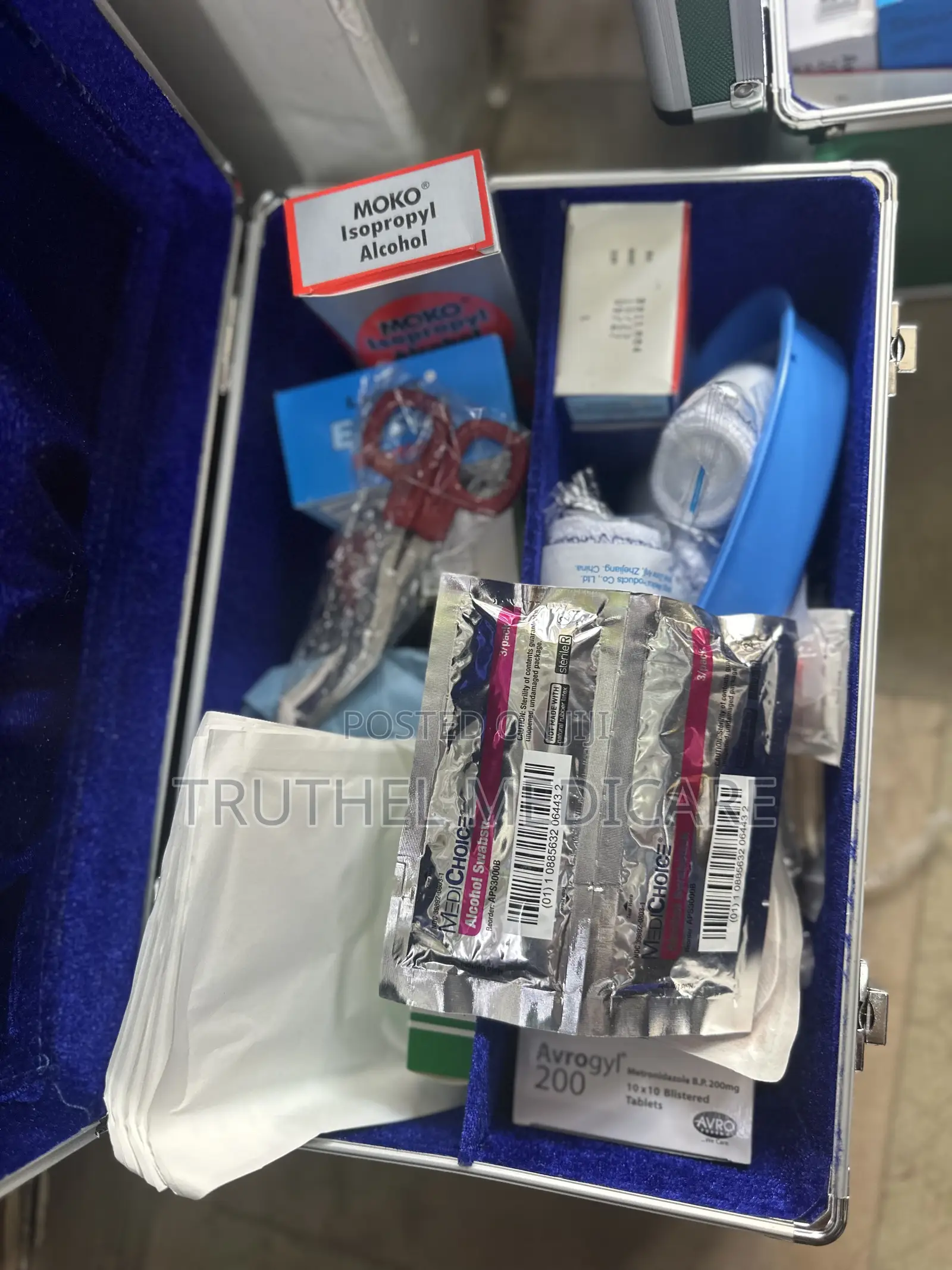 First Aid Box(Unpacked/Metal)