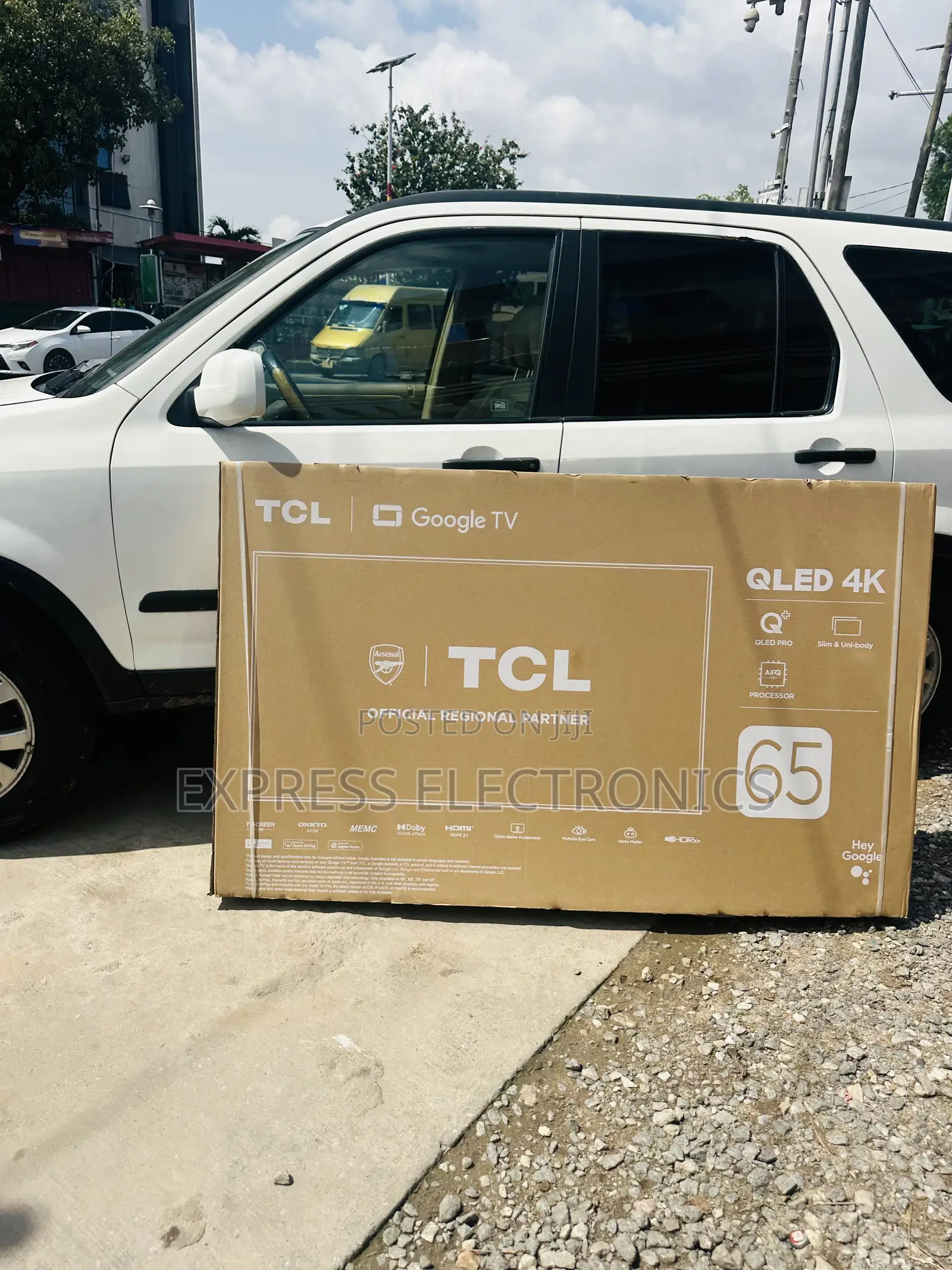 Sleek, Elegant Design TCL QLED Smart 65”C645