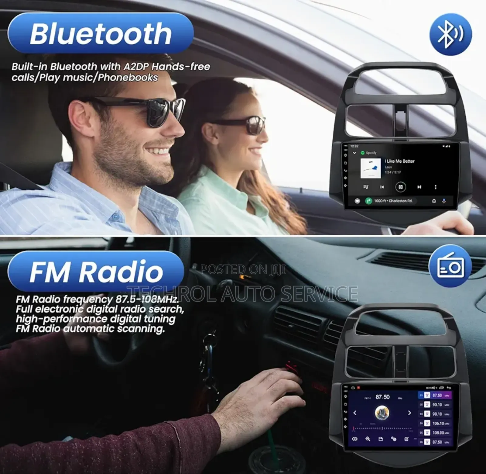 Chevrolet Spark 2012,2013,14 and 15 Andriod Radio