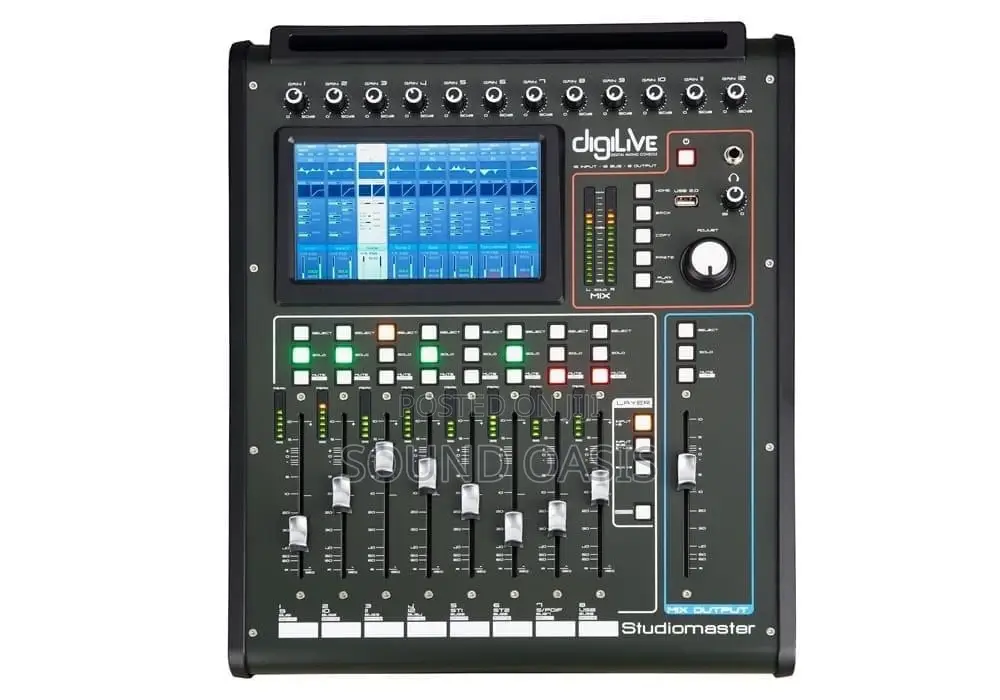 Studiomaster DIGILIVE16 16-Channel Digital Mixing Console