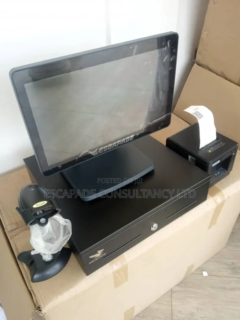 I3,128gb SSD , 8gb RAM Pos Computer Dual Screen Escapade