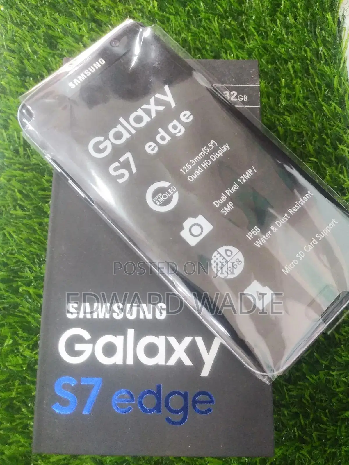 New Samsung Galaxy S7 edge 32 GB Black