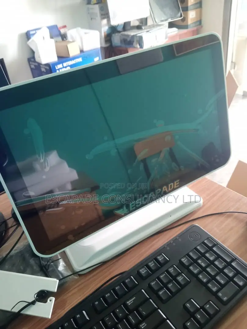 POS Computer Double Screen Touch 128GB SSD , 8GB RAM