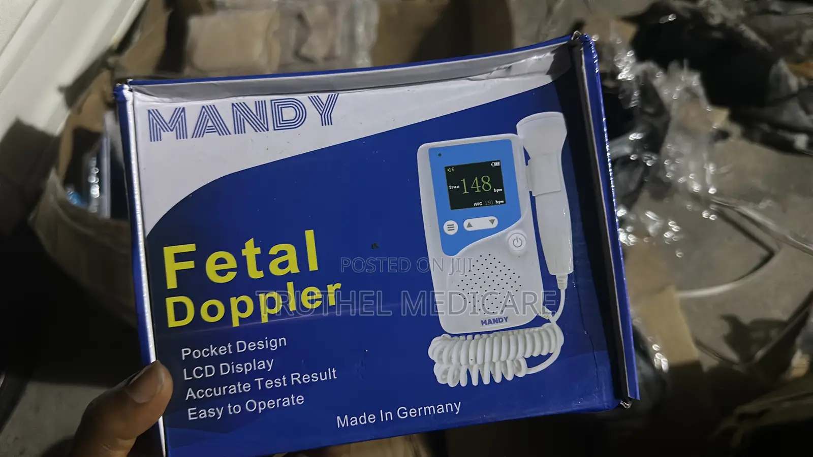 Fetal Doppler (Mandy - Germany) Rechargeable